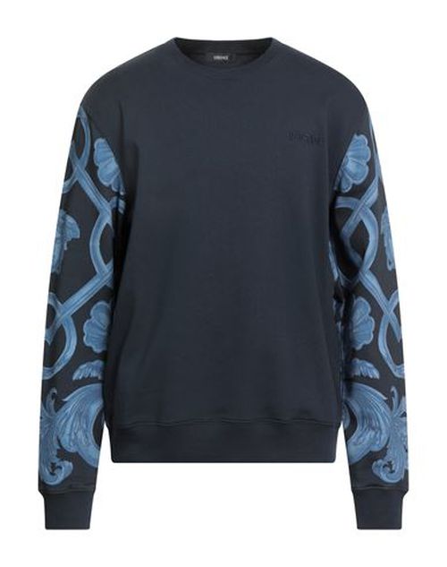 Man Sweatshirt Midnight blue Size XL Cotton