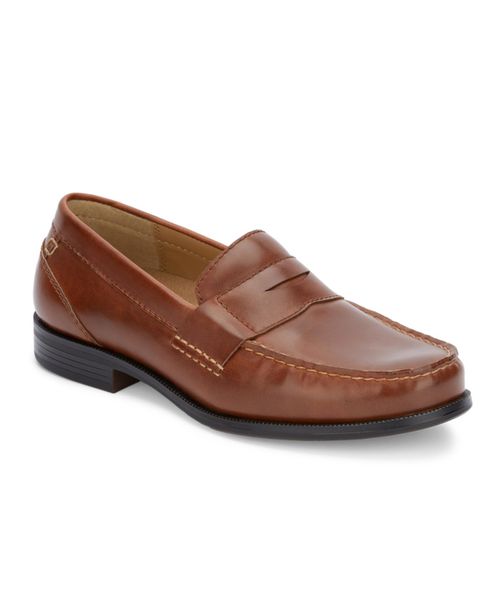 Men's Colleague Dress Penny Loafer Shoes - Tan