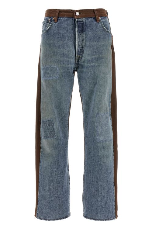 'Vintage Straight Rework Halfsie' Jeans