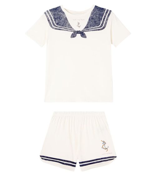 Konges Sløjd Famo cotton T-shirt and shorts set