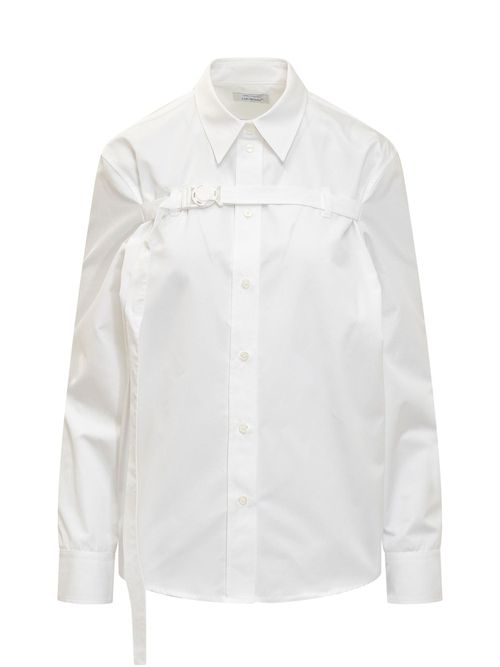 Poplin Mini Buckle Shirt