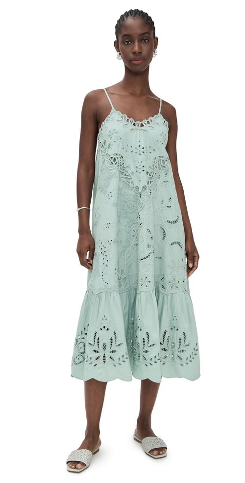 chinese dress ladies Sea-NY Medina Lace Midi Dress main image 1