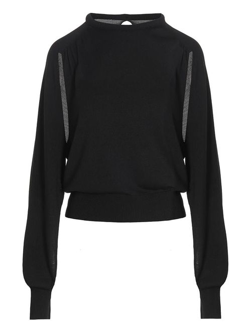 Cut Out Insert Top Sweater