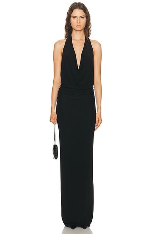Eterne for FWRD Faretta Maxi Dress in Black - Black. M also in L, S