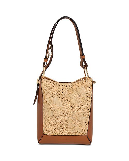 Lana Midi Floral Bucket Bag
