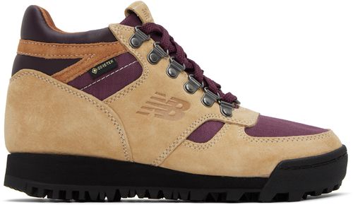 Tan &amp; Burgundy ALD Rainier Boots