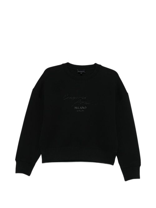Cotton crewneck sweatshirt