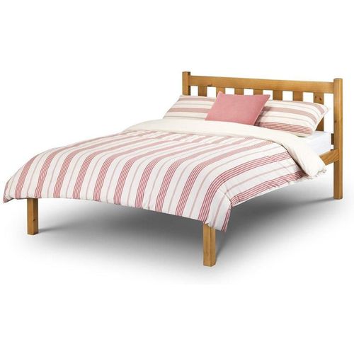 Pine Low Foot End Shaker Style Bed Frame