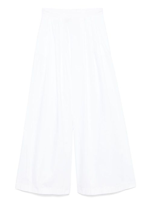 Cotton trousers - White