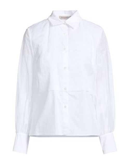 Woman Shirt White Size 10 Cotton