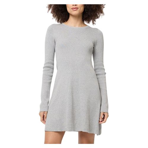 slim fit dress slacks Sarah Pacini Knitted Flared Jumper Dress with Balloon Sleeve