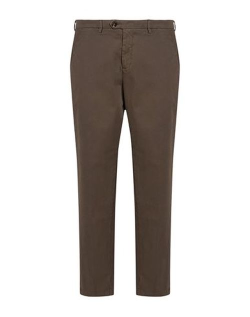 Man Pants Grey Size 36 Cotton, Elastane
