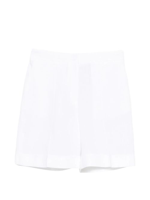 Linen Shorts — White