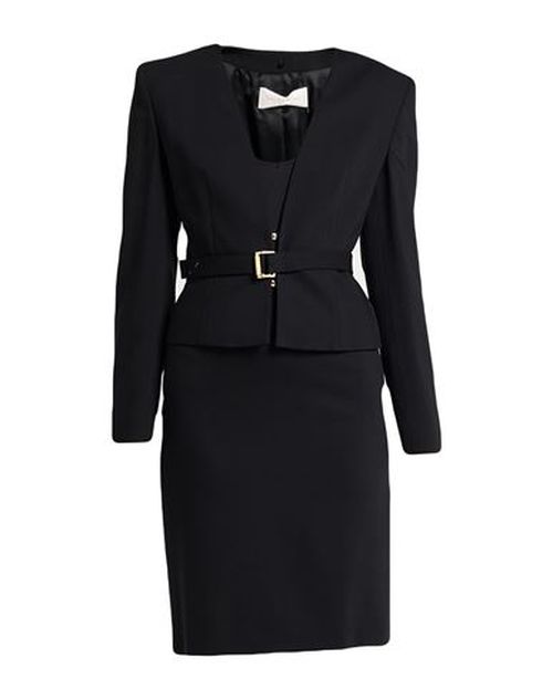 Woman Suit Black Size 6 Wool, Elastane