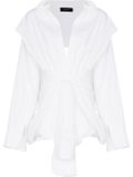 Tie-front blouse - White