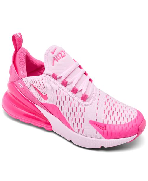 Women's Air Max 270 Casual Sneakers from Finish Line - Pink Foam, Pinksicle
