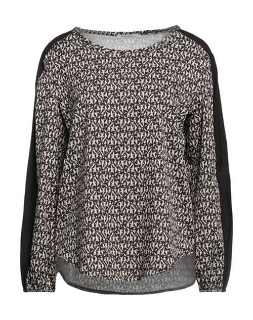 Woman Top Black Size 6 Polyester, Elastane