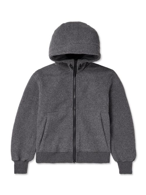 Chilliwack Wool and Lyocell-Blend Fleece Zip-Up Hoodie