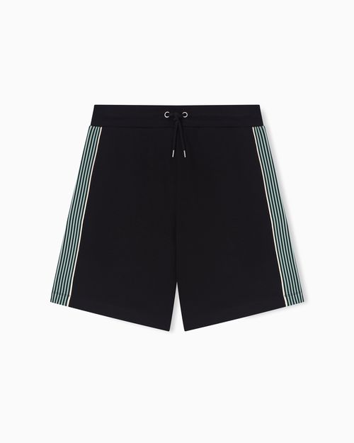 Logo Series cotton-blend Bermuda shorts