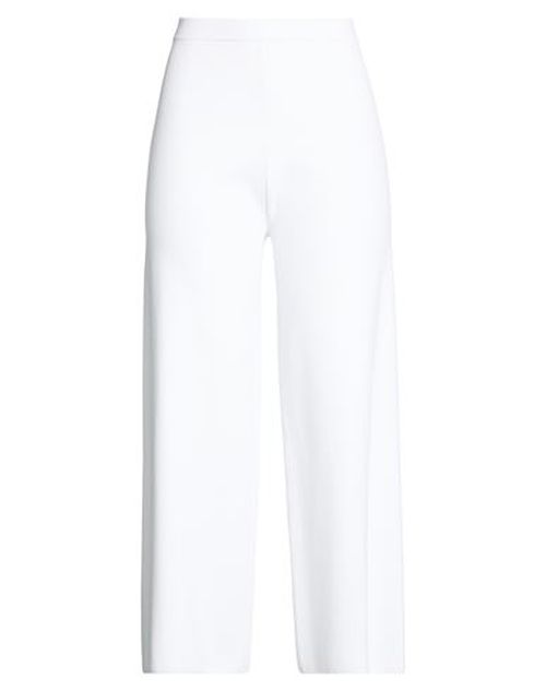 D. exterior Woman Pants White Size M Viscose, Polyamide