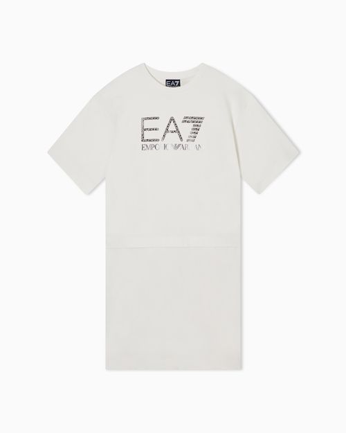 Precious stretch cotton jersey dress