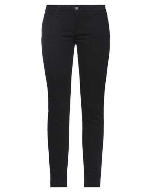 Dolce & gabbana Woman Jeans Black Size 10 Cotton, Elastane, Zamak, Calfskin
