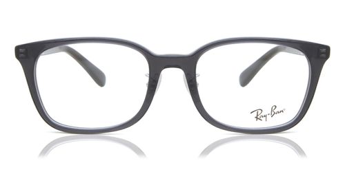 Ray-Ban RX5407D Asian Fit Men's Glasses, Clear