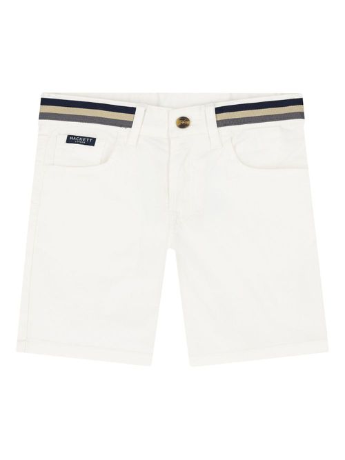 Hackett Kids cotton shorts - White
