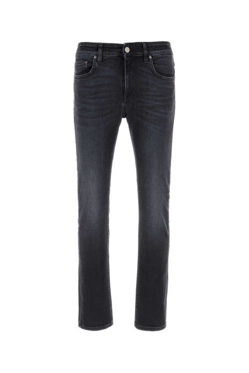 Stretch Denim Jeans — Black