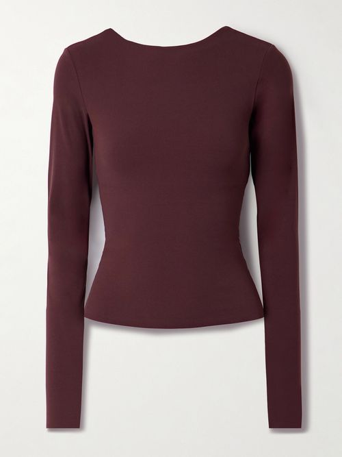 Zenvy Dri-fit Infinasoft Top - Burgundy