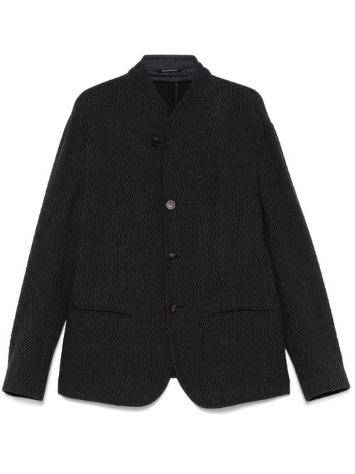 3D-knit jacket - Grey