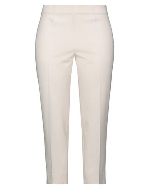 Woman Pants Ivory Size 10 Virgin Wool, Polyamide, Elastane