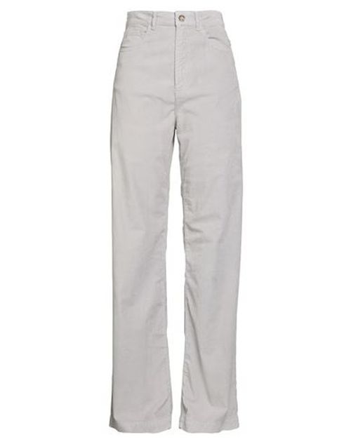 Woman Pants Light grey Size 27 Cotton, Elastane