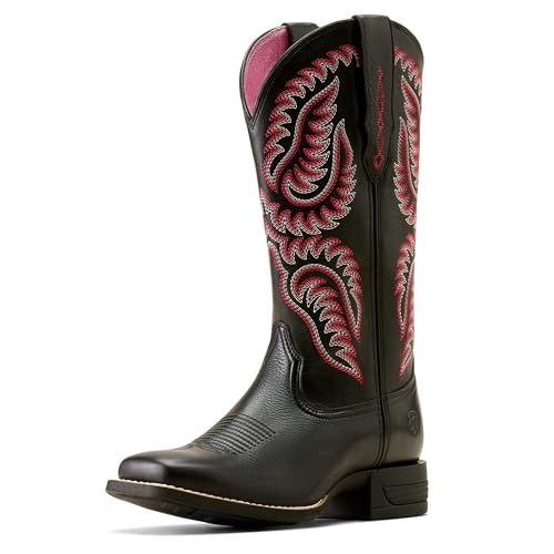 ARIAT Women's Cattle Caite Stretchfit Western Boot
