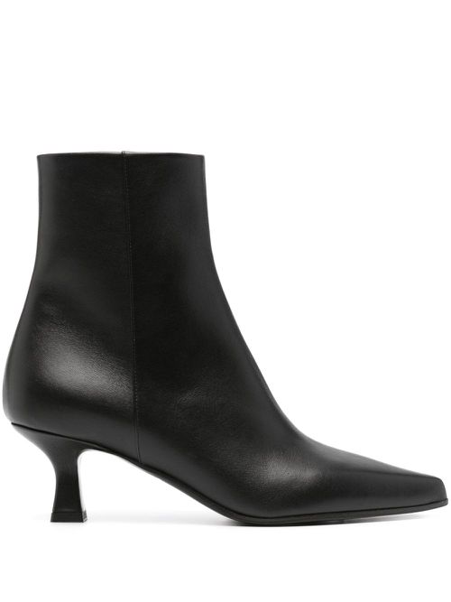 Linzi Oxford 26mm leather ankle boots - Black