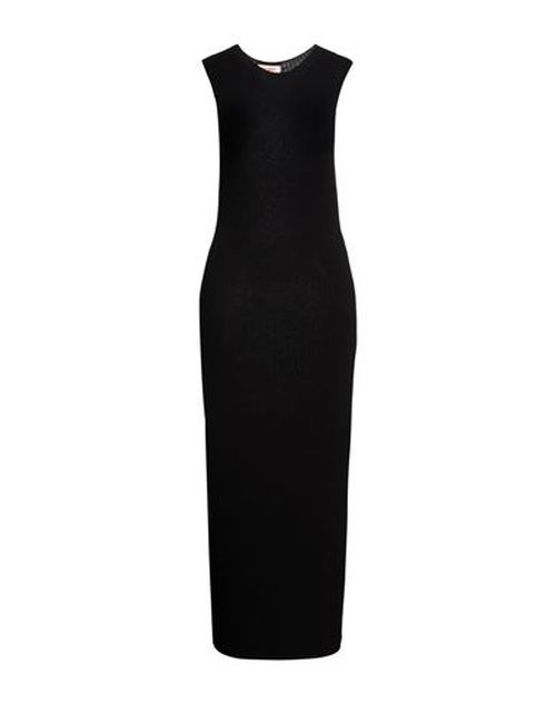 Woman Maxi dress Black Size ONESIZE Viscose, PBT