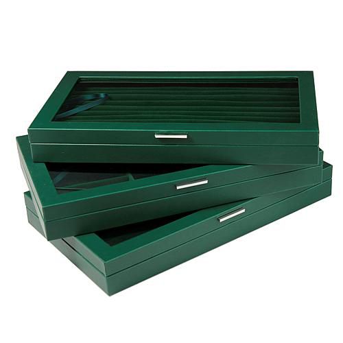 Prestige™ Anti-Tarnish Set of 3 Large Jewelry Boxes