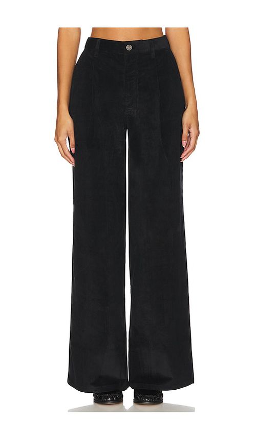 FRAME The Corduroy Trouser in Black - Black. 12 also