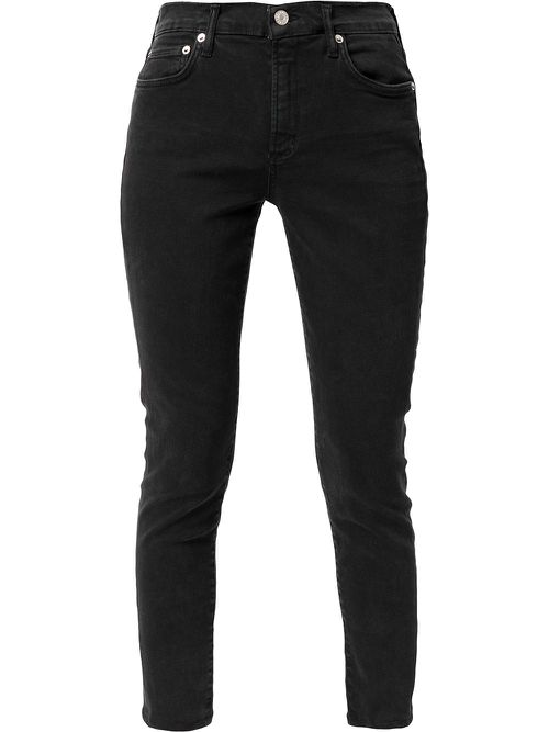 Mid-rise skinny jeans - Black