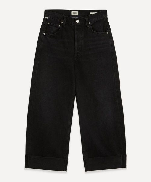 Women's Ayla Baggy Cropped Cuff Jeans Charchol 24 Luxury Christmas Gift / Present
