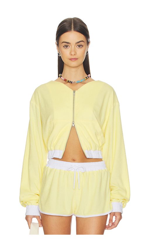 BY.DYLN Sophie Jacket in Yellow. XL. Also in XS, S