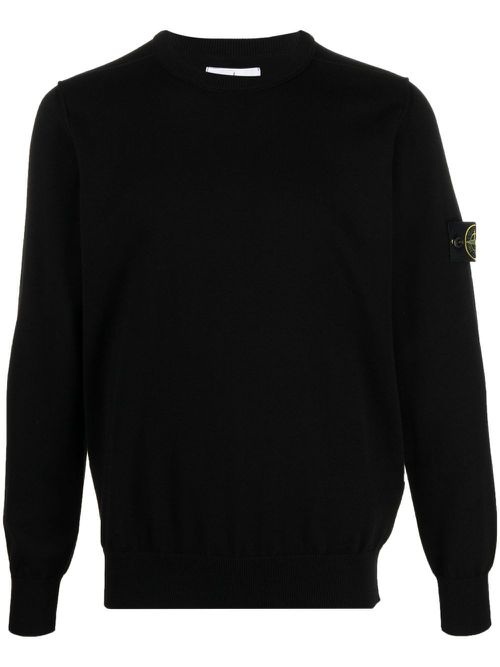 Crew Neck Sweater With Logo