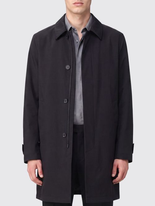 Coat Men color Blue