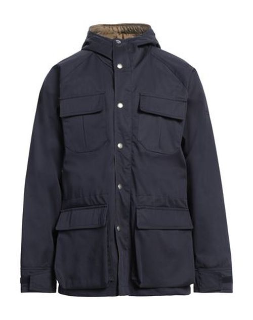 Man Overcoat & Trench Coat Navy blue
