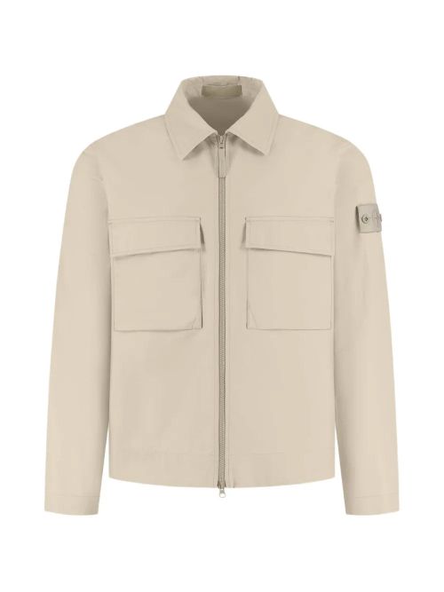 Logo-Patch Zip-Up Jacket