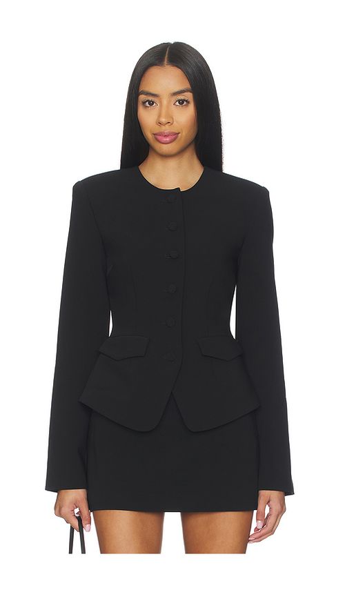 Stone Cold Fox x REVOLVE Mandy Jacket in Black. XS also in L, M, S