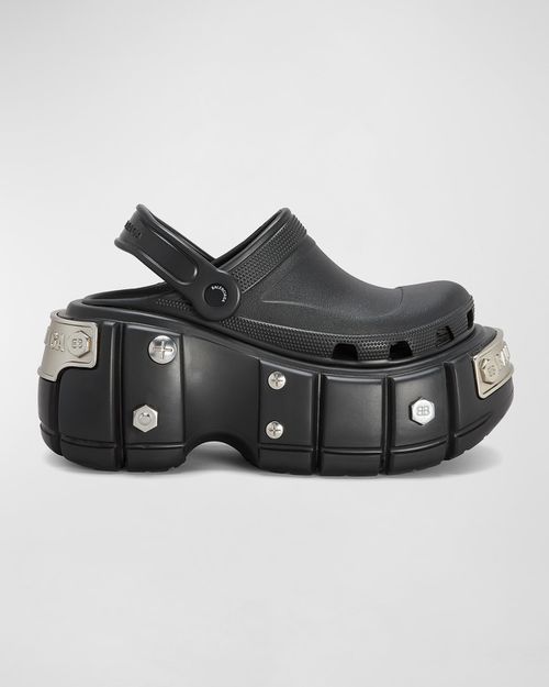 X Crocs Men's Hardcrocs Platform Clogs