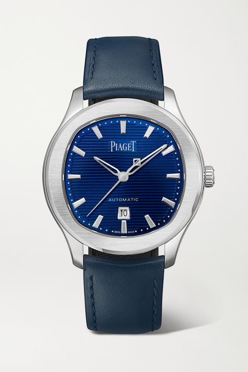 Polo Date Automatic 36mm Stainless Steel And Leather Watch