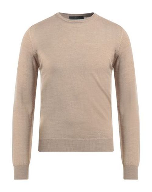 Man Sweater Camel Size 44 Wool, Acrylic