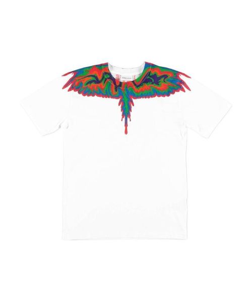 Wings-print cotton T-shirt